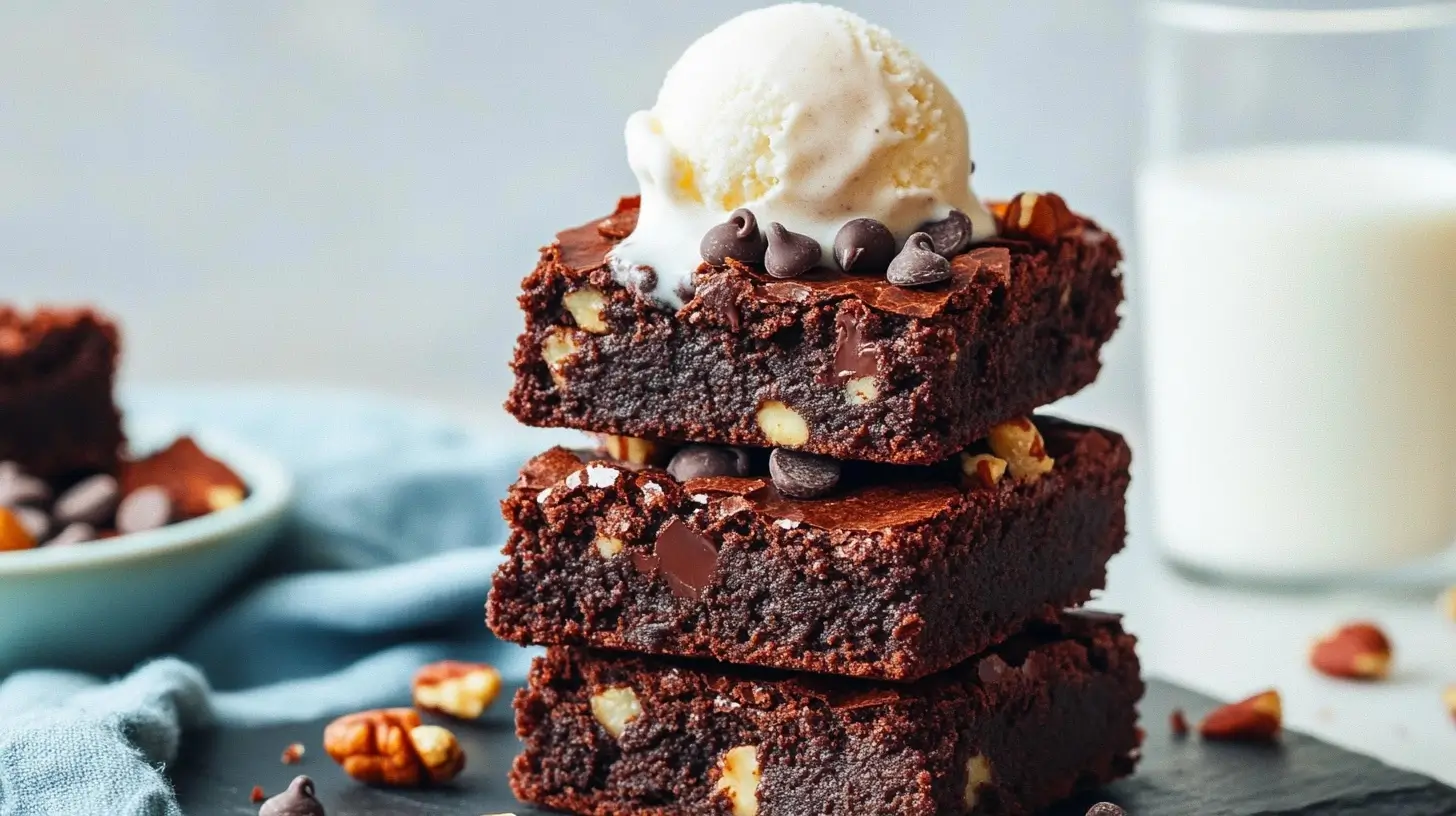 Vegan Sweet Potato Brownies