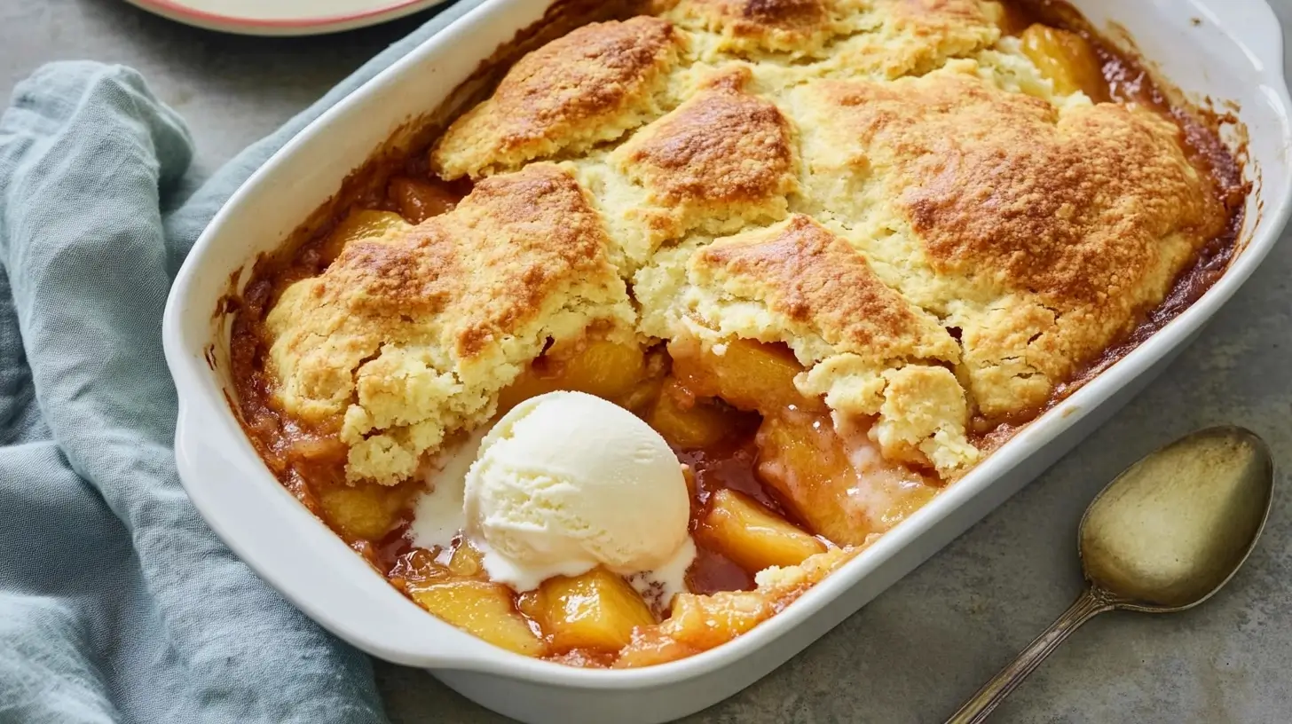 Peach Cobbler Recipe