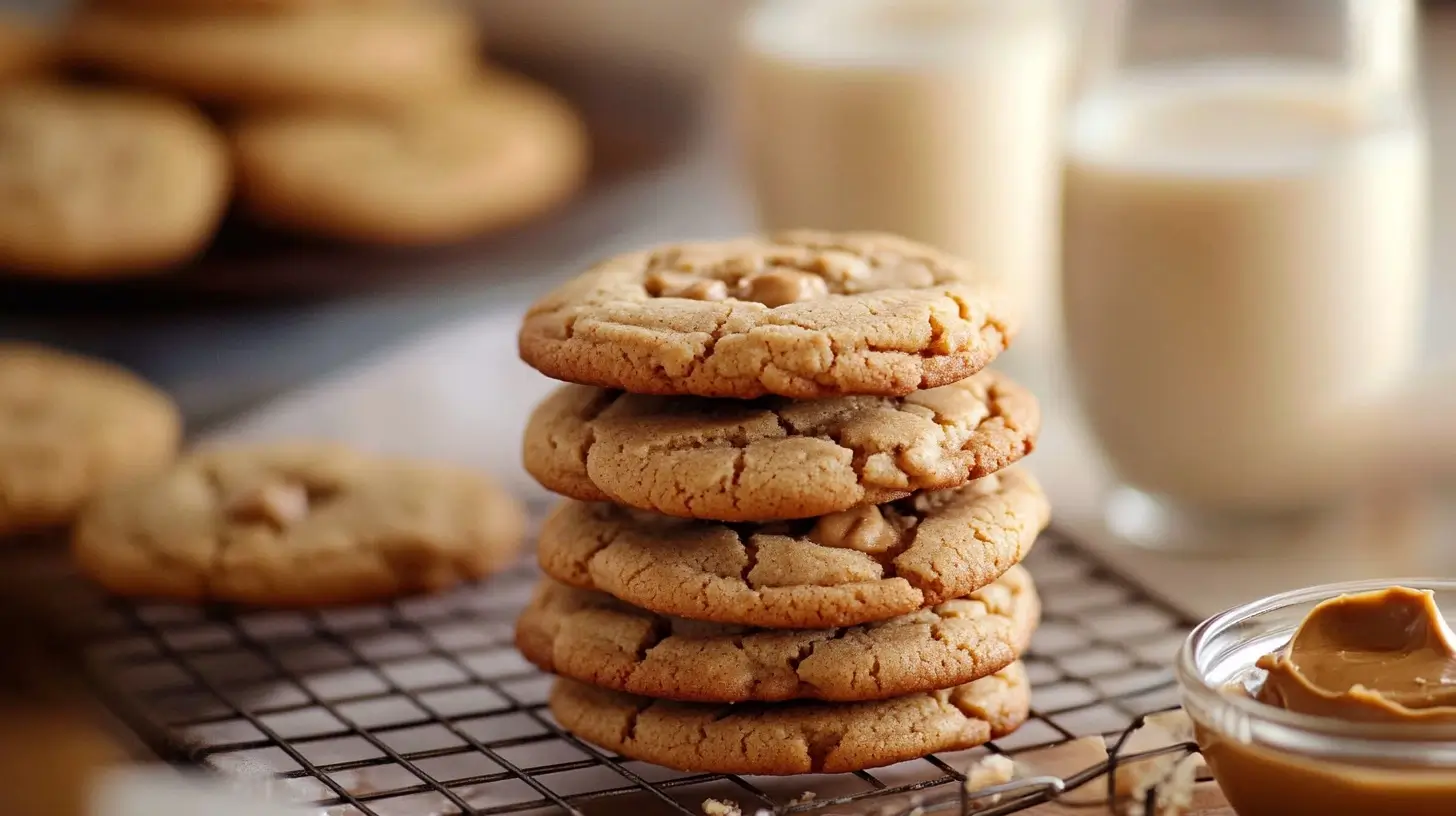 4 ingredient peanut butter cookies