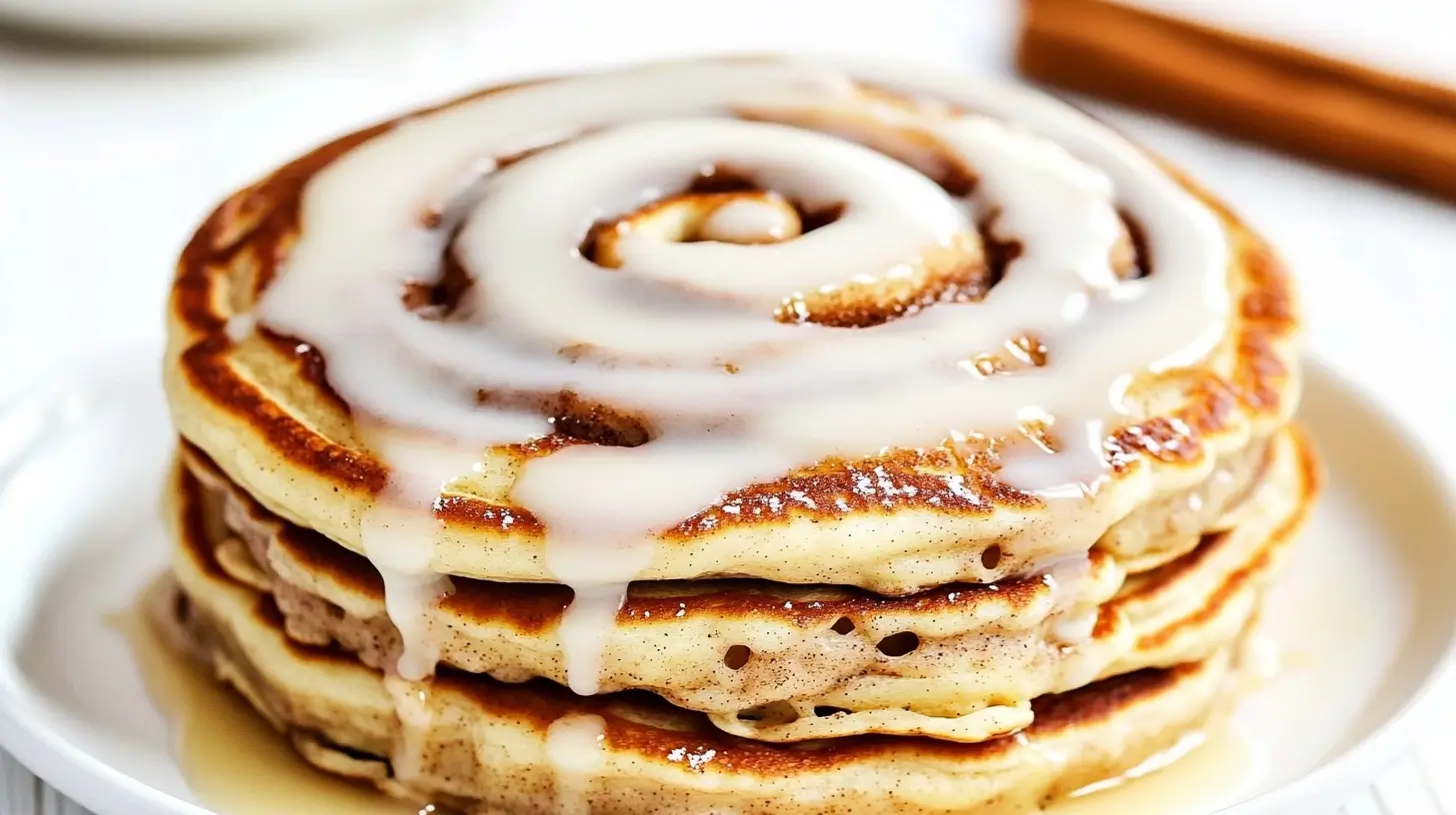 Cinnamon Roll Pancakes