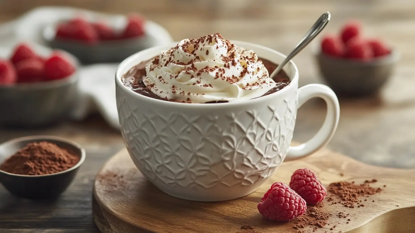 3 ingredient mug cake