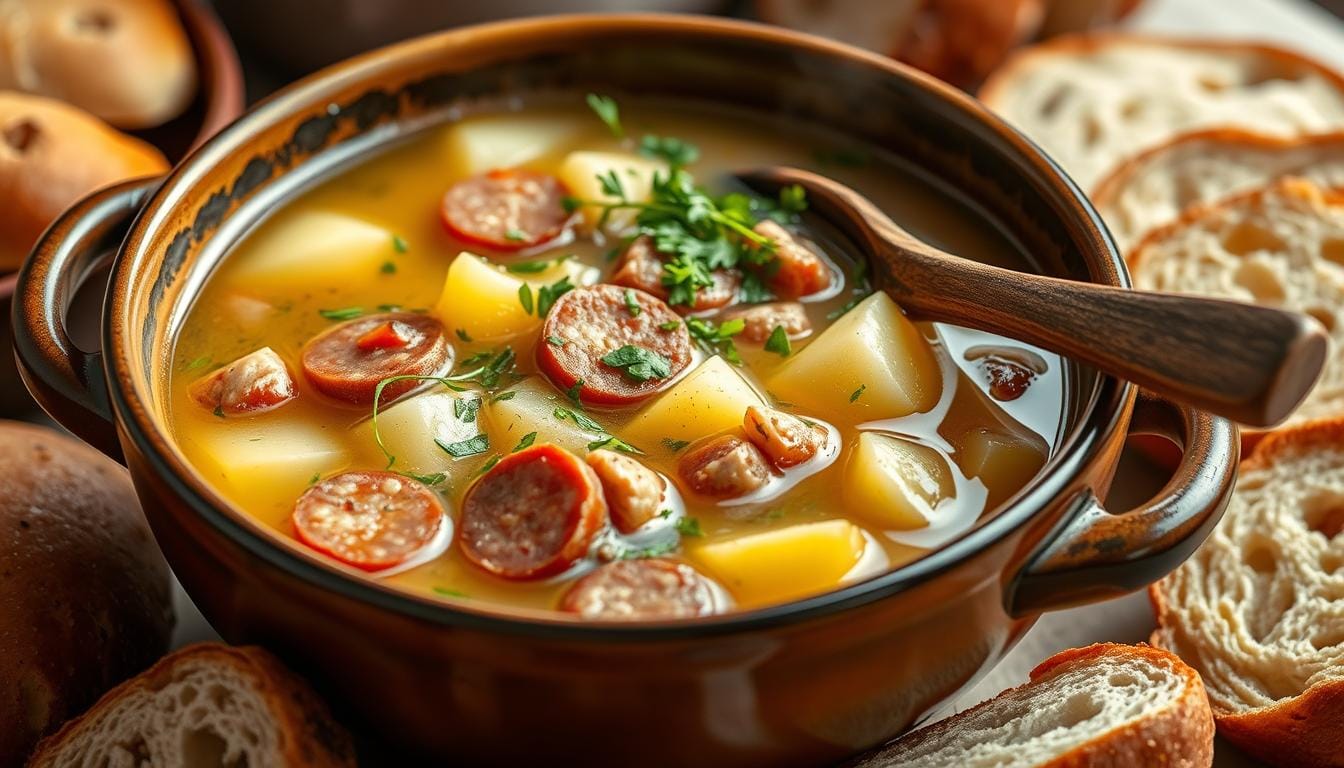 Potato Kielbasa Soup