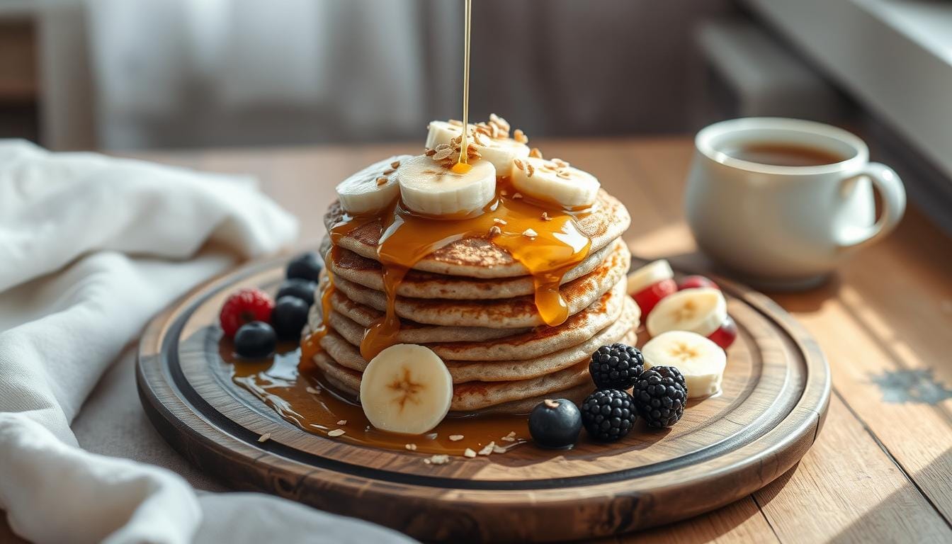 banana porridge pancakes