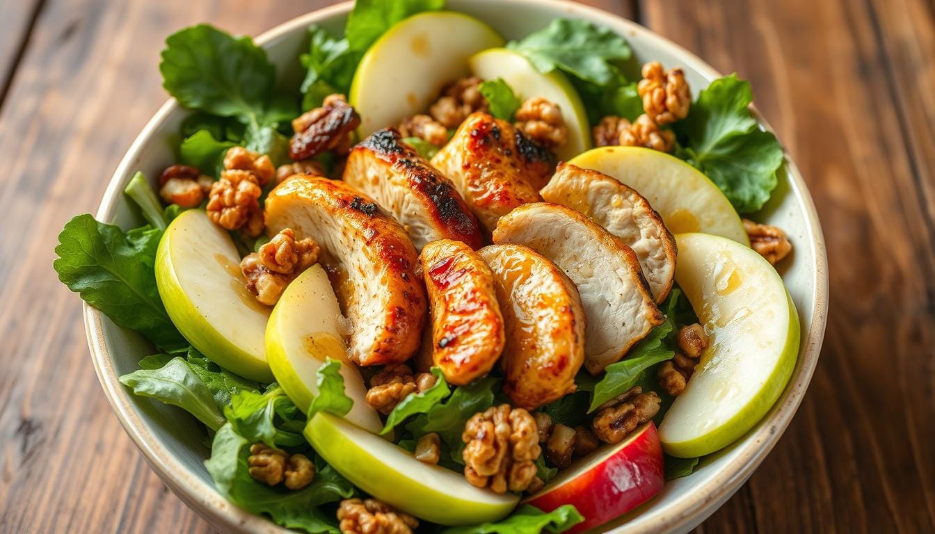 chicken salad with apples