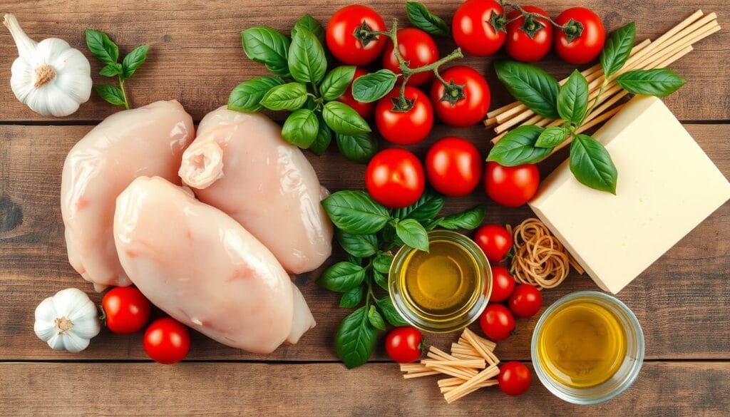 garlic parmesan chicken pasta ingredients garlic parmesan chicken pasta ingredients
