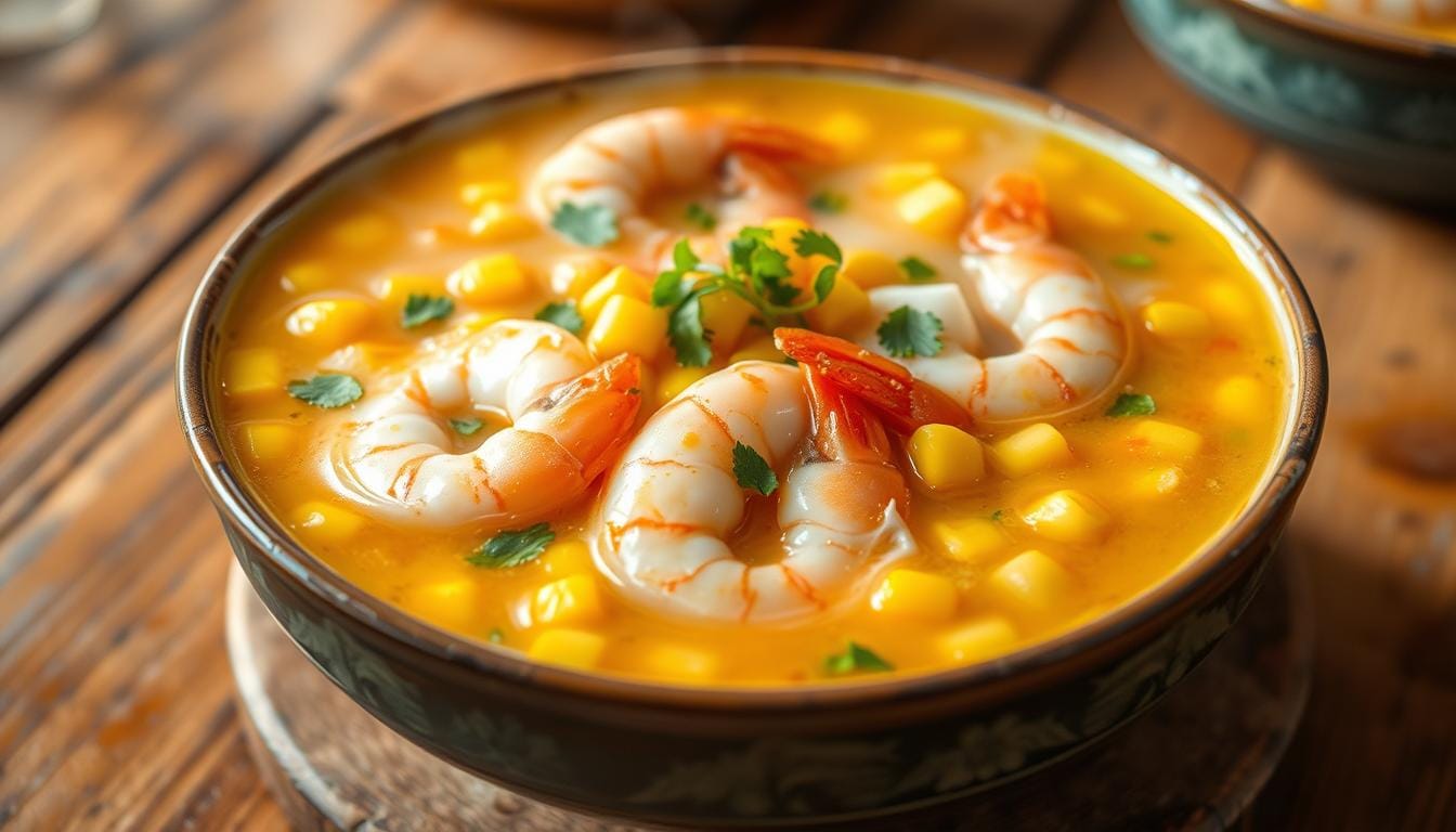 shrimp and corn soup