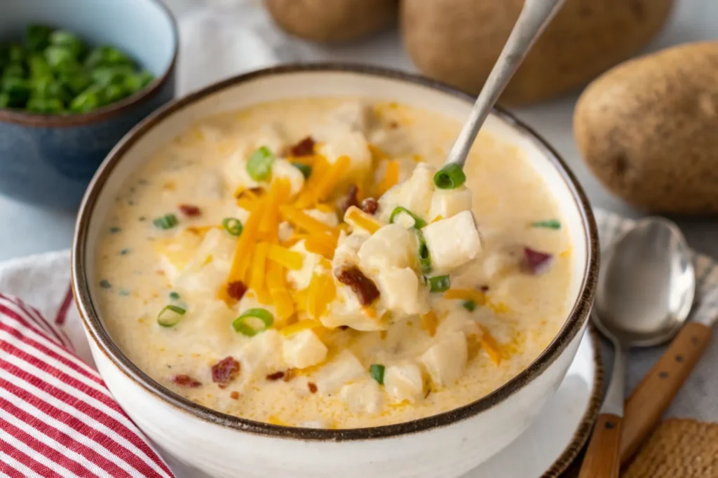 hash brown potato soup​